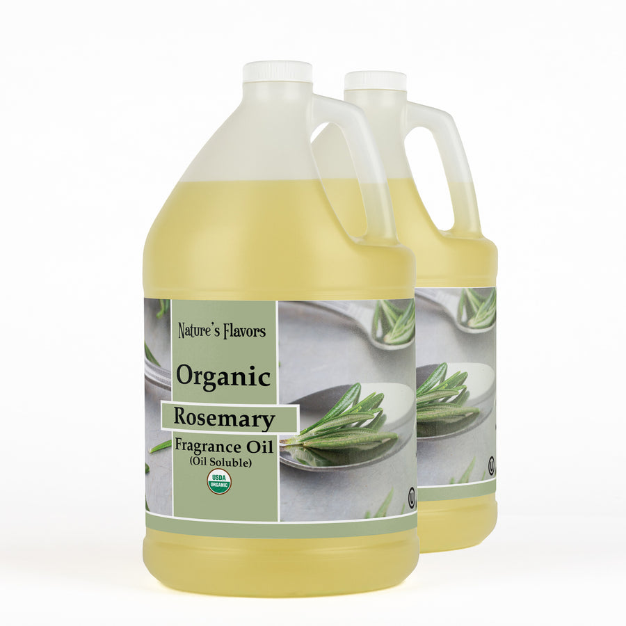 Rosemary Fragrance Oil (Oil Soluble), Organic