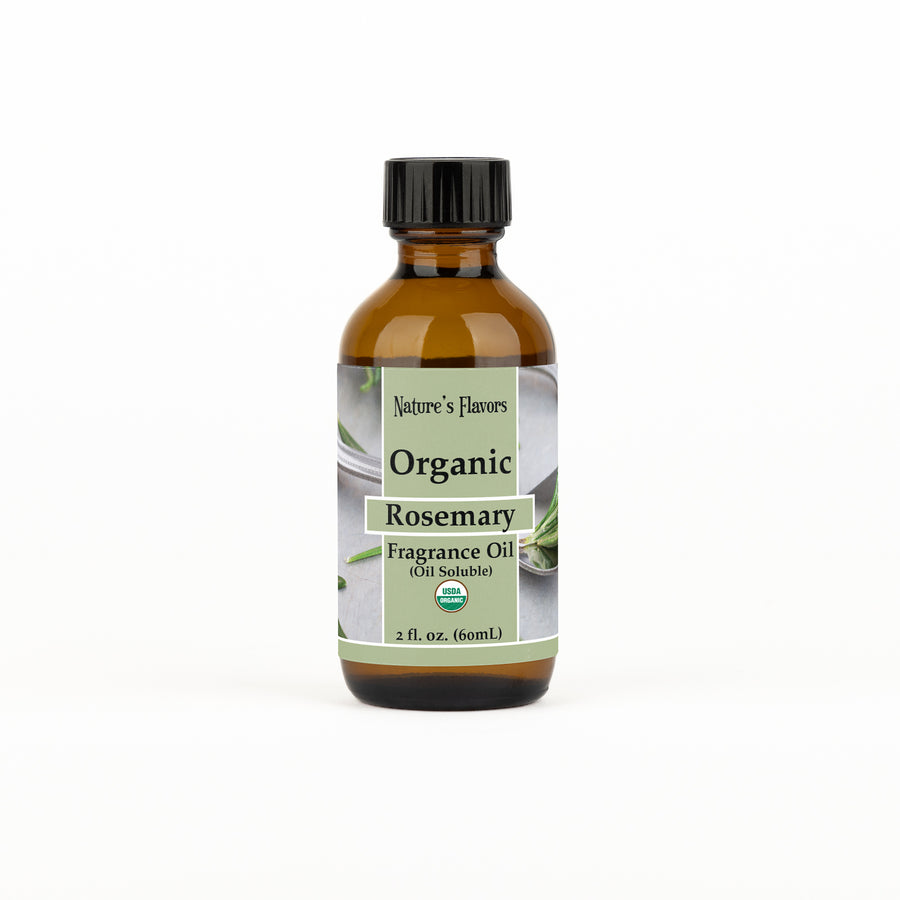 Rosemary Fragrance Oil (Oil Soluble), Organic