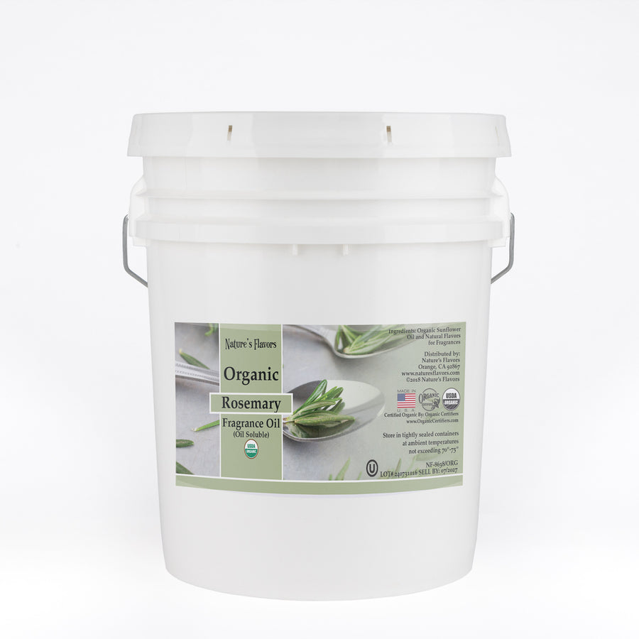 Rosemary Fragrance Oil (Oil Soluble), Organic