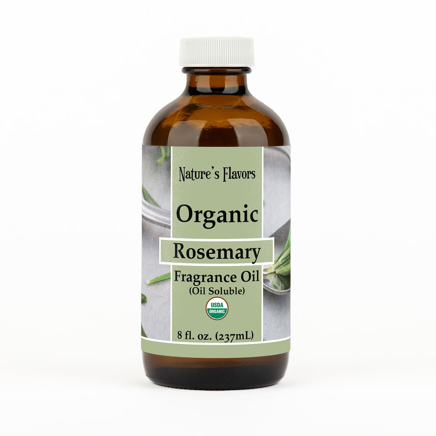 Rosemary Fragrance Oil (Oil Soluble), Organic