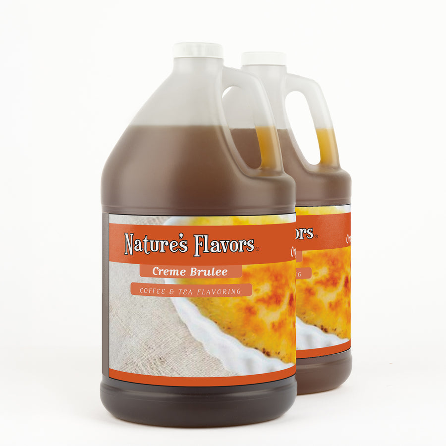 Organic Creme Brulee Coffee and Tea Flavor without Diacetyl