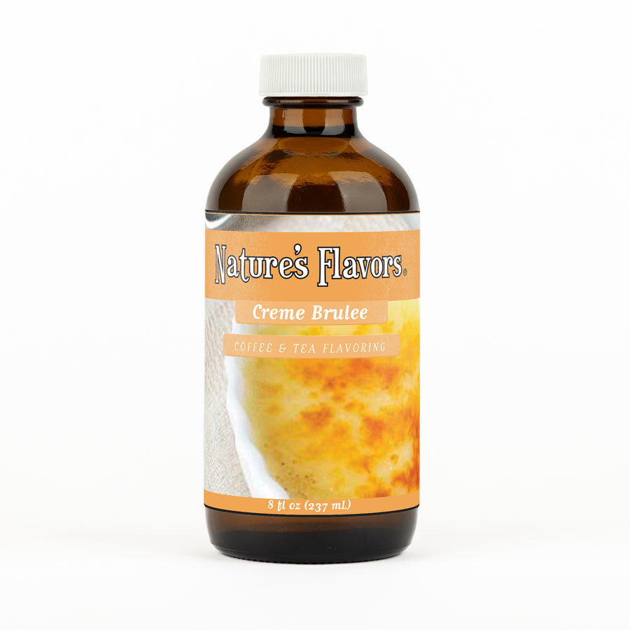 Organic Creme Brulee Coffee and Tea Flavor without Diacetyl