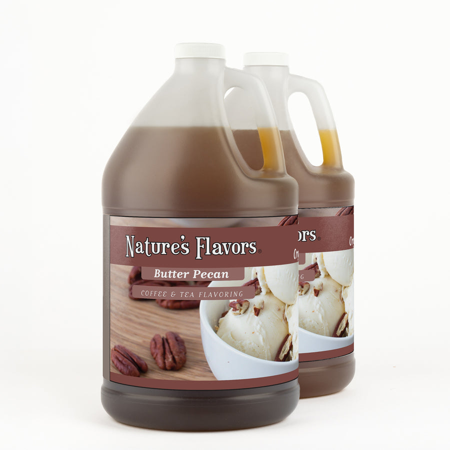 Organic Butter Pecan Coffee and Tea Flavor without Diacetyl