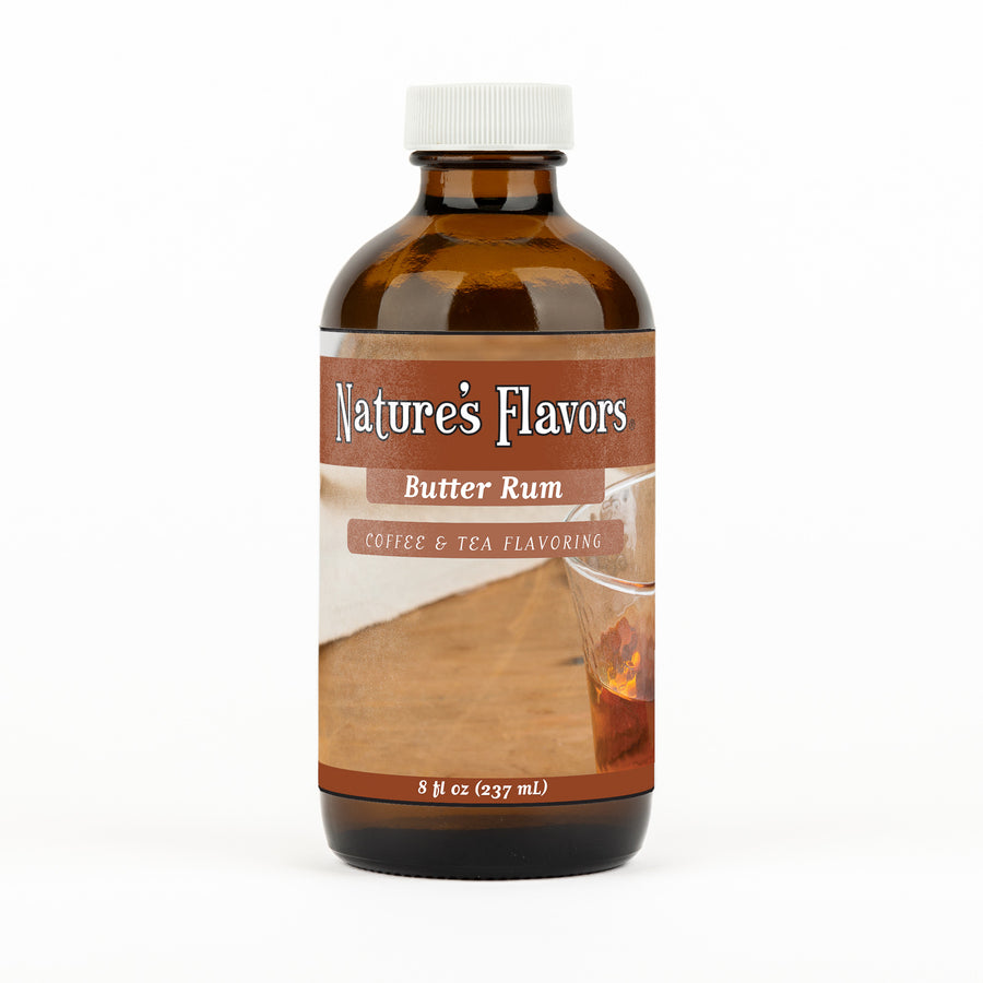 Butter Rum Coffee and Tea Flavor without Diacetyl