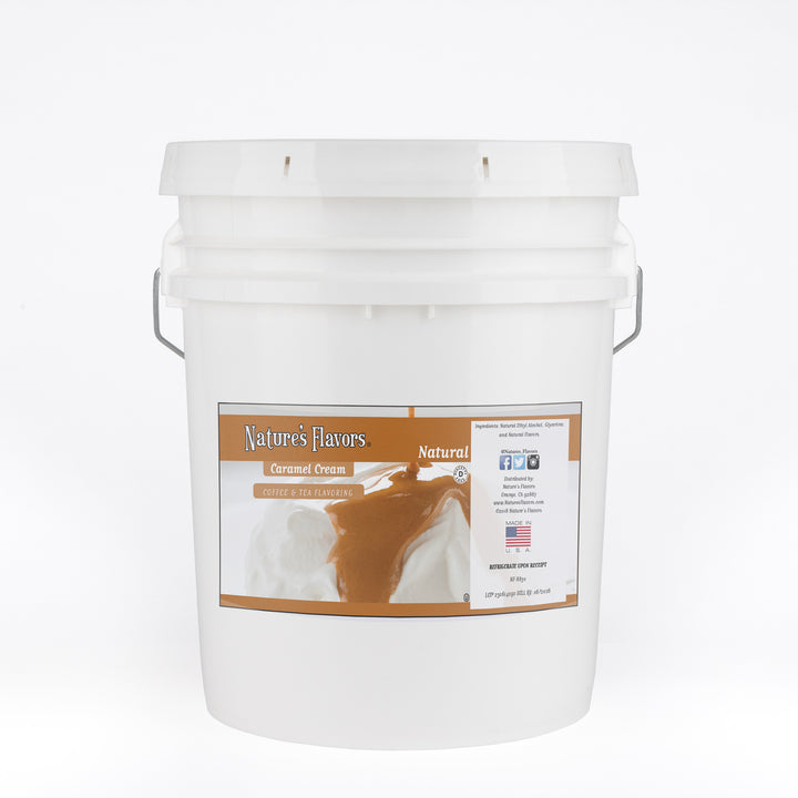 Caramel Cream Coffee and Tea Flavor without Diacetyl Natural