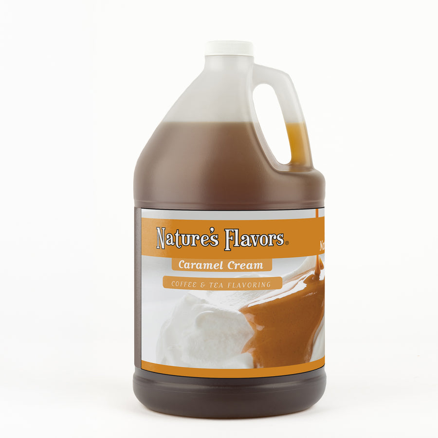 Organic Caramel Cream Coffee and Tea Flavor without Diacetyl