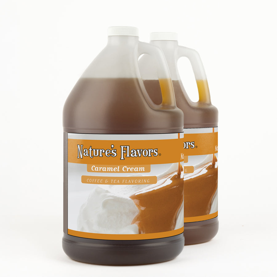 Organic Caramel Cream Coffee and Tea Flavoring