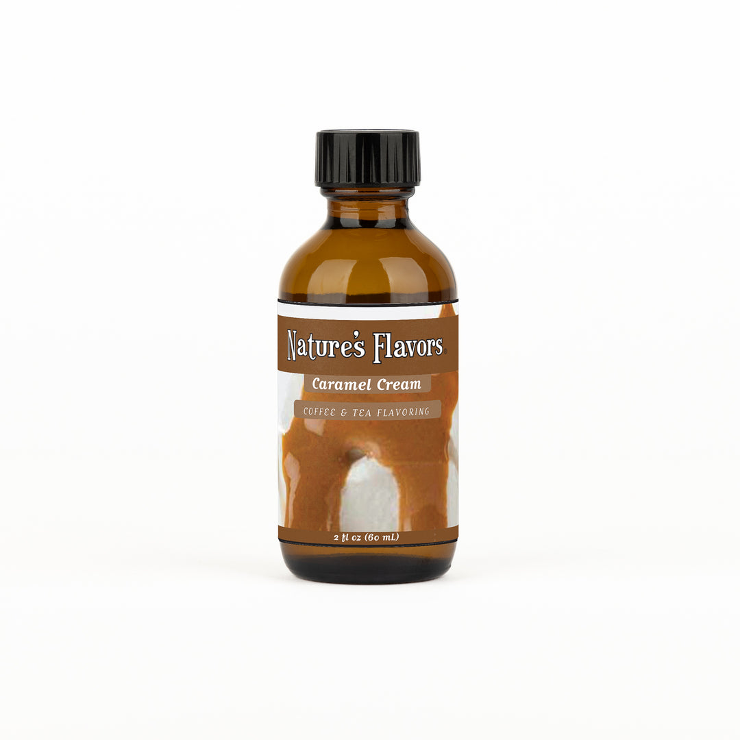 Organic Caramel Cream Coffee and Tea Flavoring