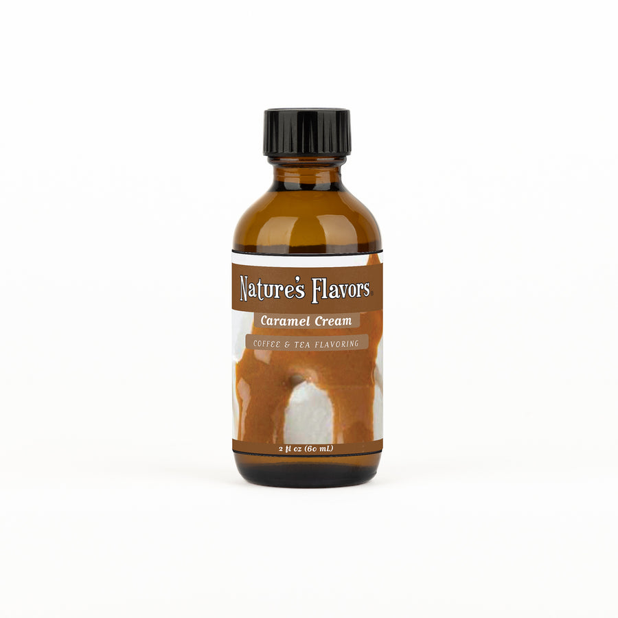Organic Caramel Cream Coffee and Tea Flavoring