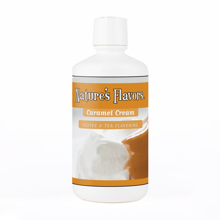 Organic Caramel Cream Coffee and Tea Flavoring