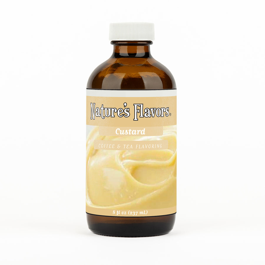 Organic Custard Coffee and Tea Flavoring