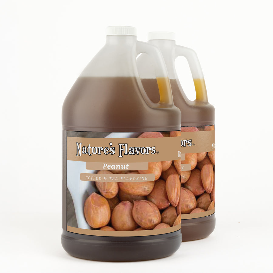 Peanut Coffee and Tea Flavoring Without Diacetyl