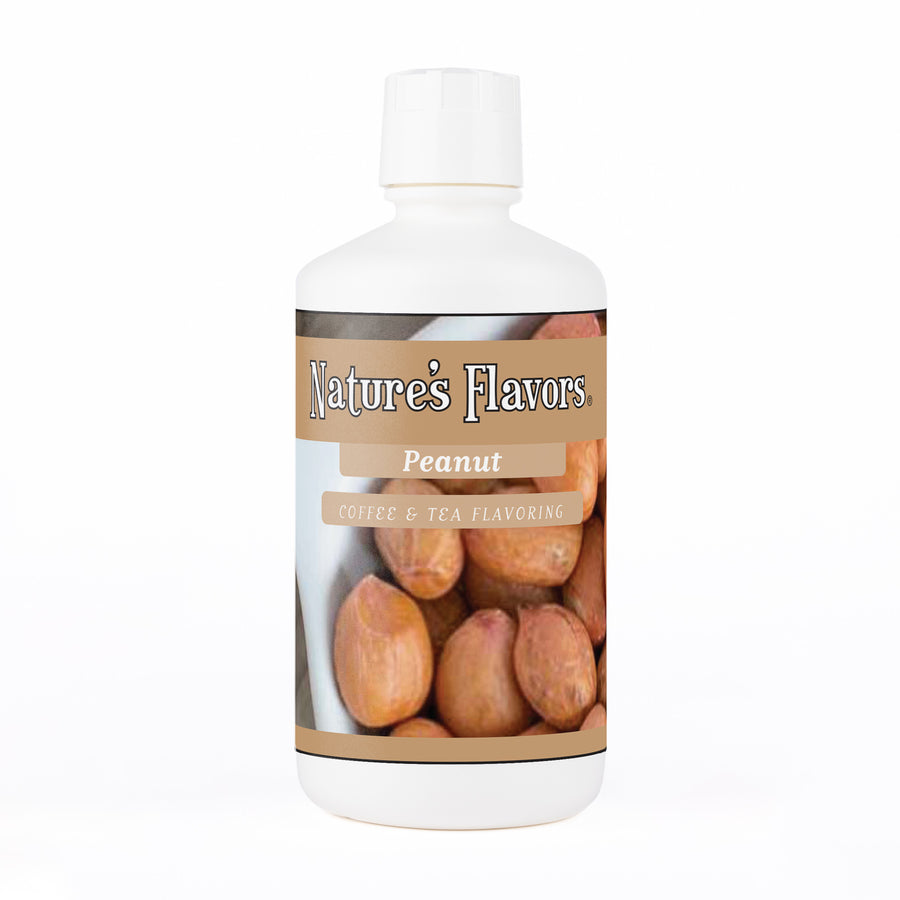 Peanut Coffee and Tea Flavoring Without Diacetyl