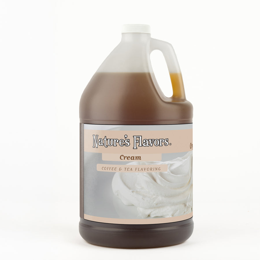 Organic Cream Coffee and Tea Flavor Without Diacetyl