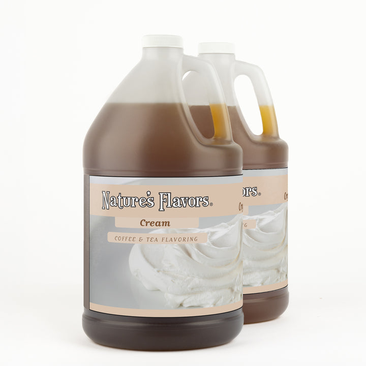 Organic Cream Coffee and Tea Flavor Without Diacetyl