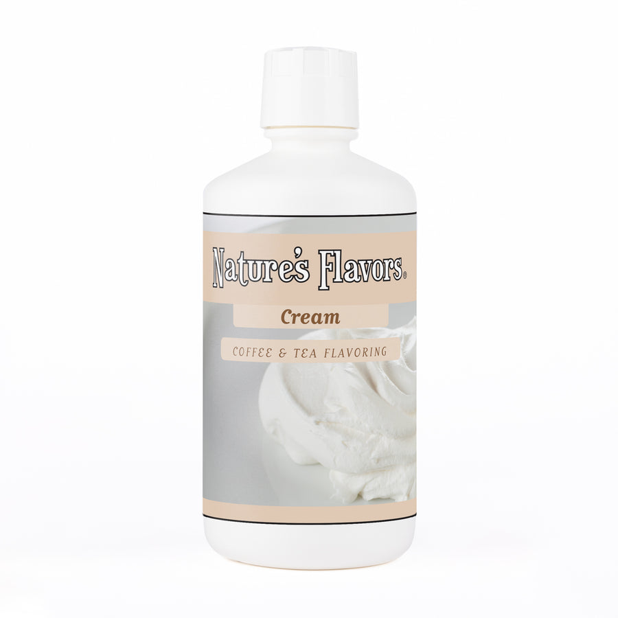 Organic Cream Coffee and Tea Flavor Without Diacetyl