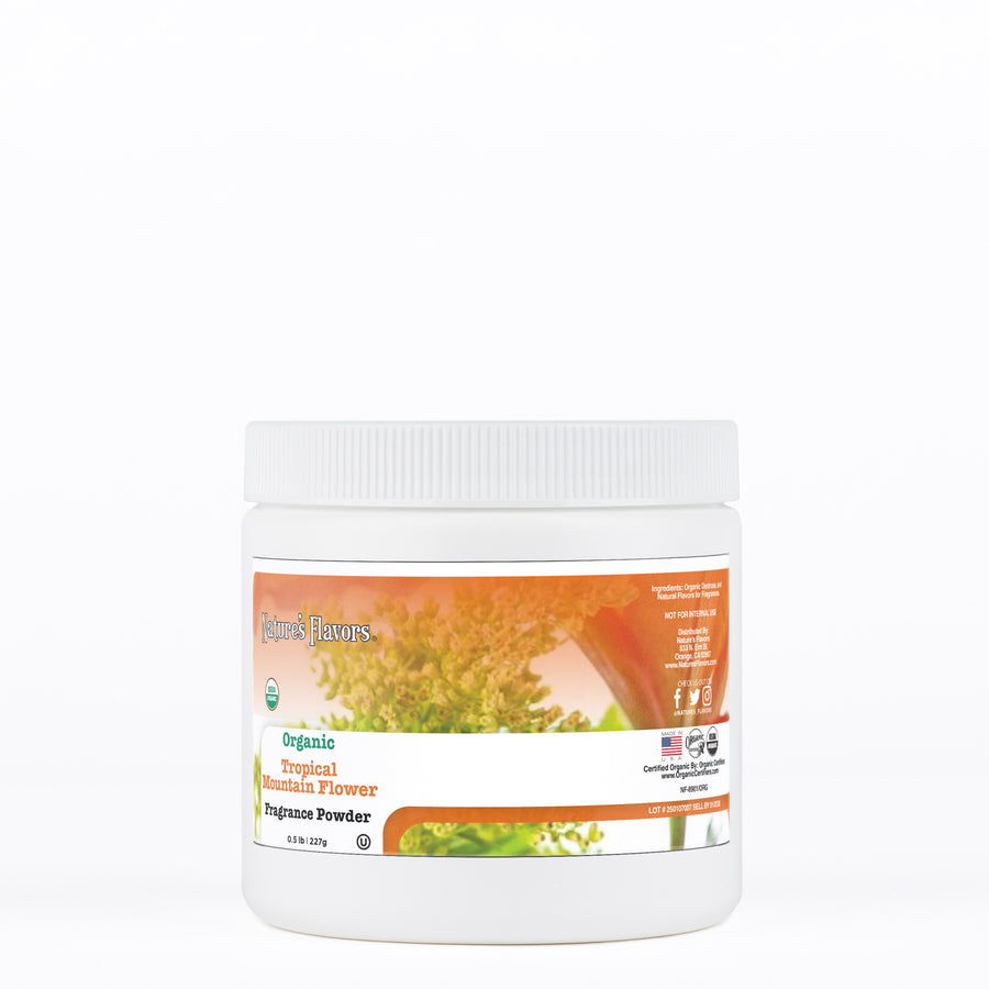 Organic Tropical Mountain Flower Fragrance Powder
