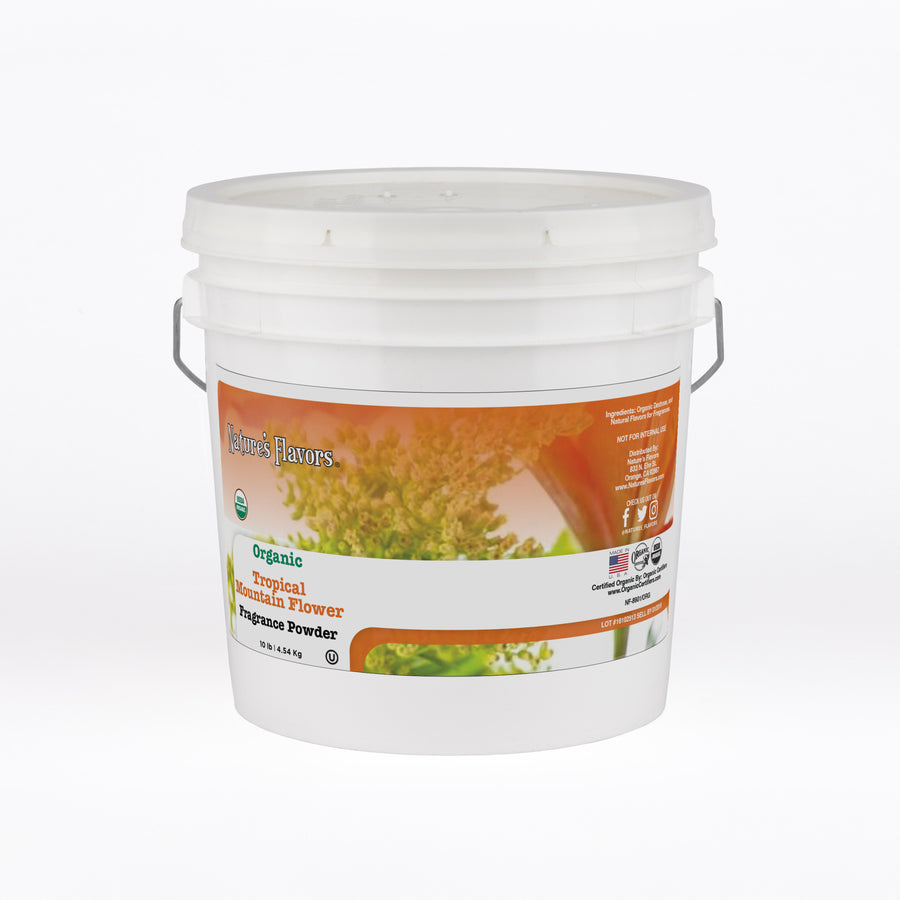 Organic Tropical Mountain Flower Fragrance Powder