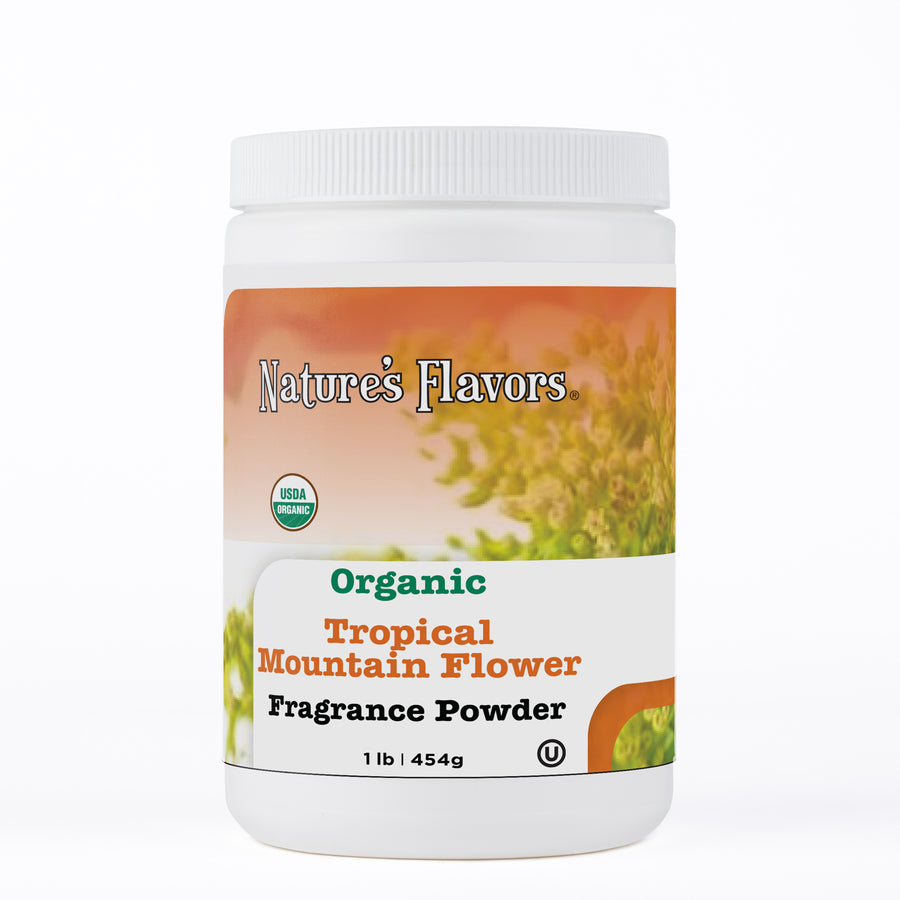 Organic Tropical Mountain Flower Fragrance Powder