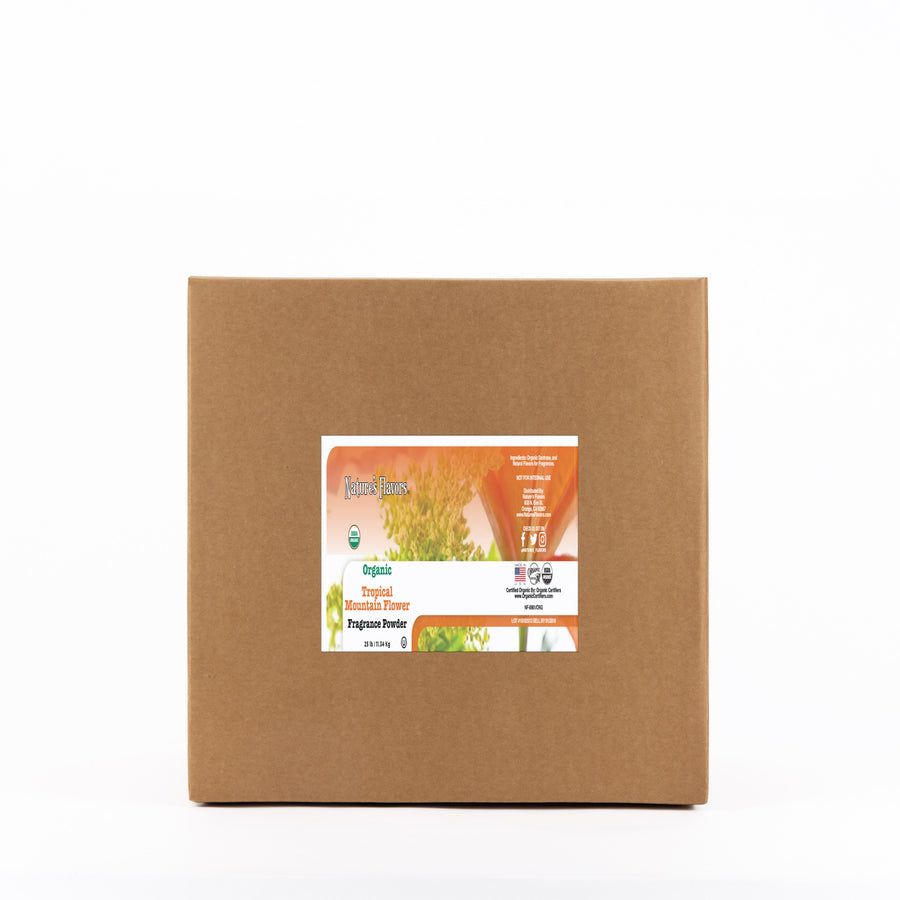 Organic Tropical Mountain Flower Fragrance Powder