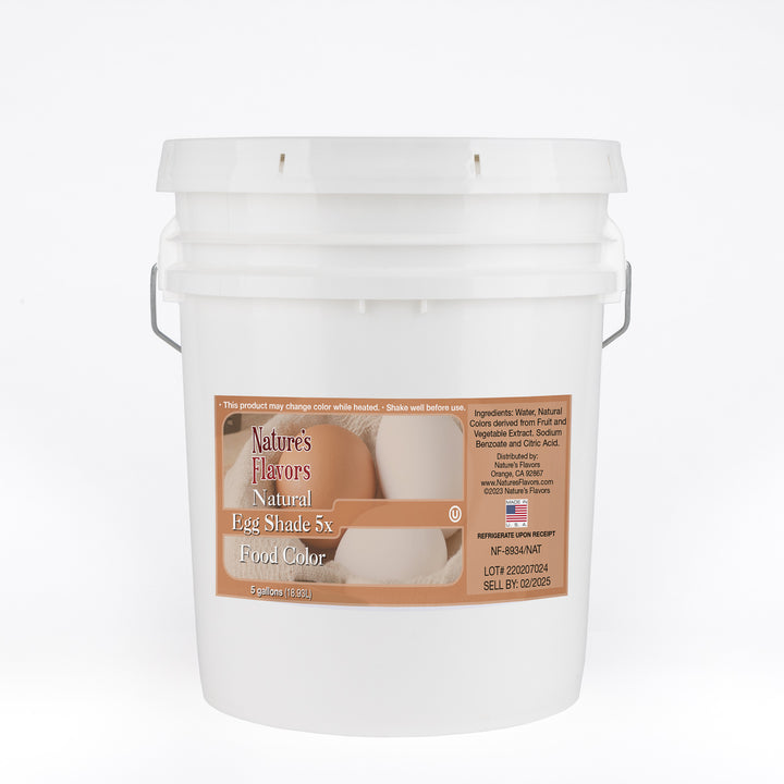 Egg Shade Food Coloring, Natural 5x Fold