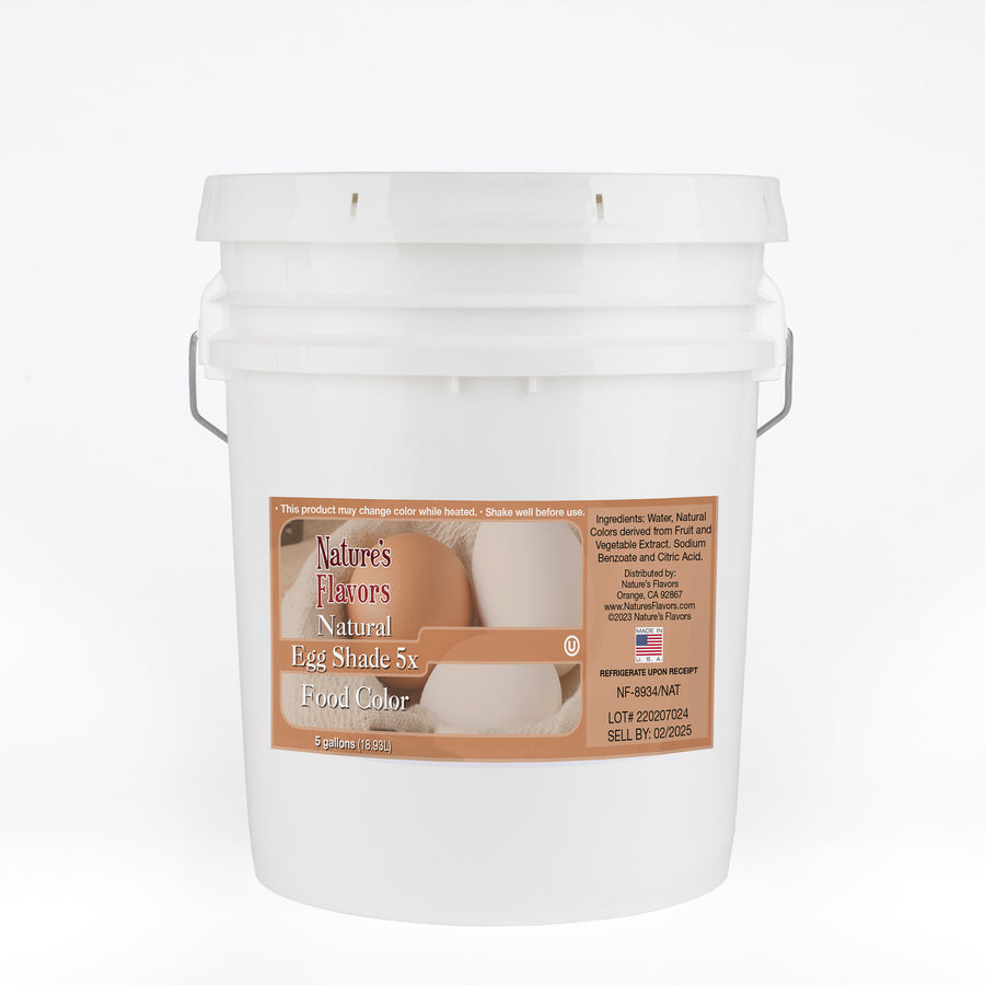 Egg Shade Food Coloring, Natural 5x Fold