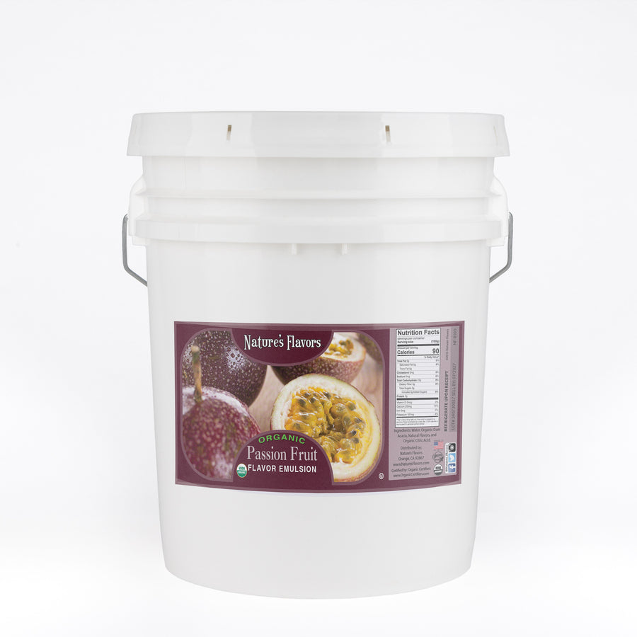 Passion Fruit Flavor Emulsion for High Heat Applications, Organic