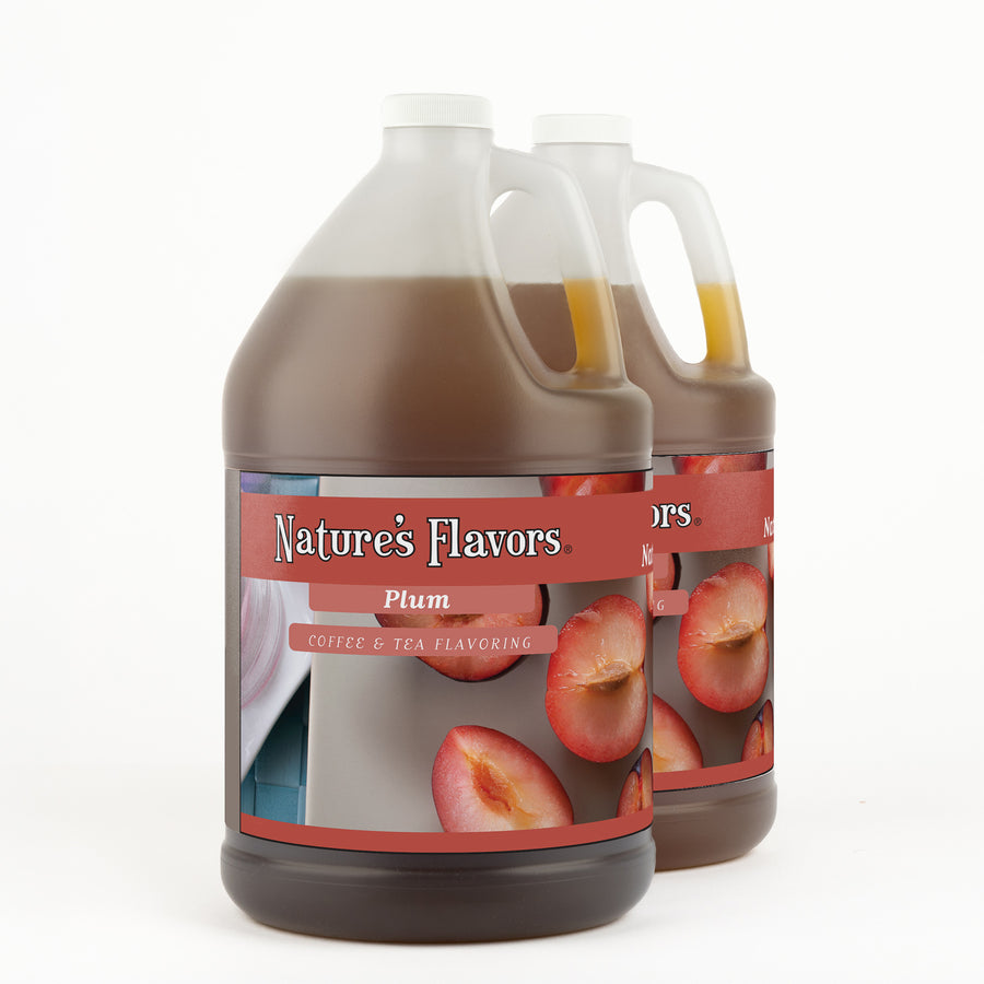 Plum Coffee and Tea Flavoring Without Diacetyl