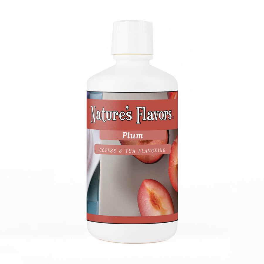 Plum Coffee and Tea Flavoring Without Diacetyl