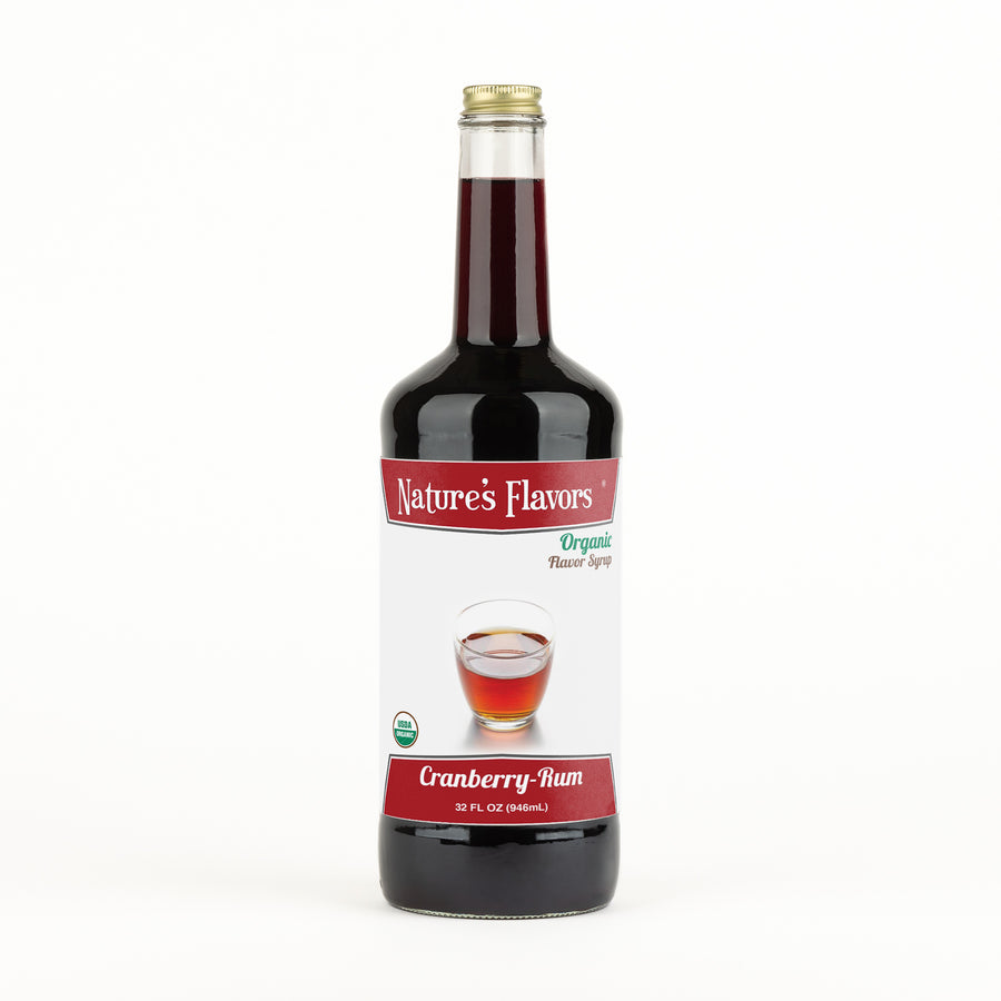 Cranberry-Rum Syrup, Organic