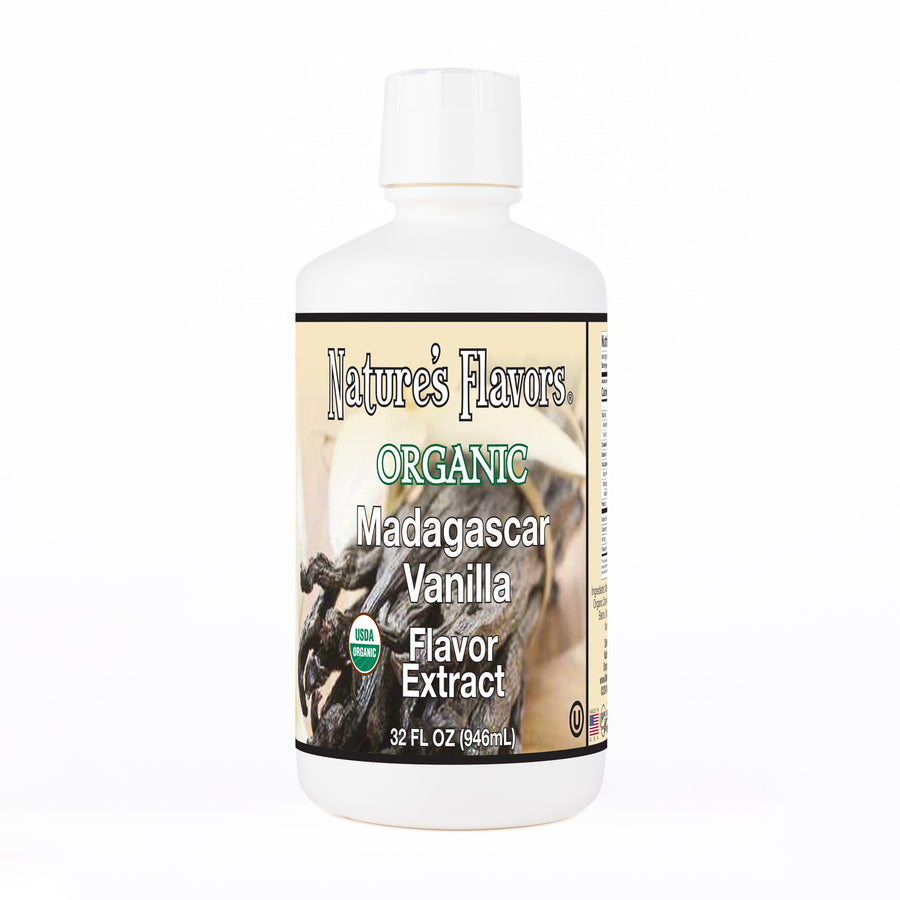 Madagascar Vanilla Flavor Extract, Organic