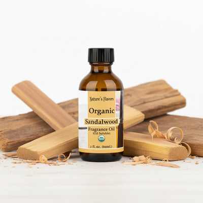 Sandalwood Fragrance Oil (Oil Soluble), Organic