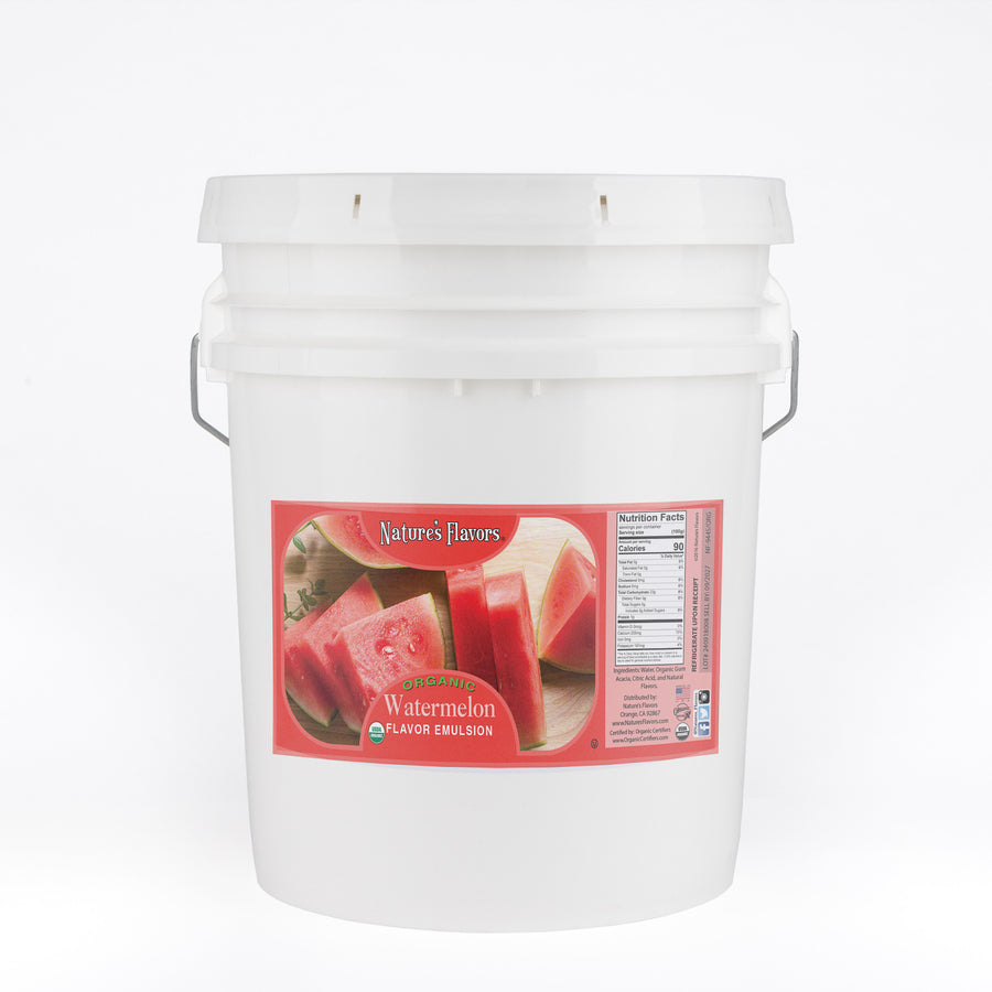 Watermelon Flavor Emulsion for High Heat Applications, Organic