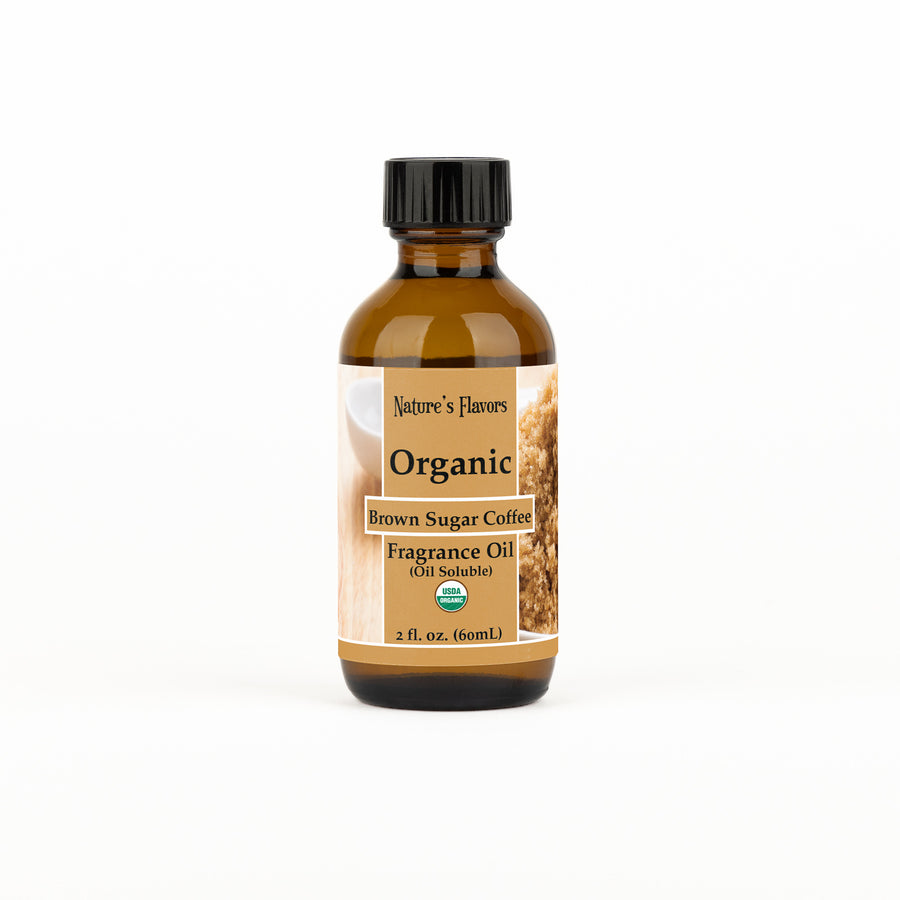 Brown Sugar Coffee Fragrance Oil (Oil Soluble), Organic