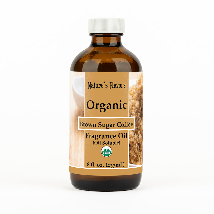 Brown Sugar Coffee Fragrance Oil (Oil Soluble), Organic