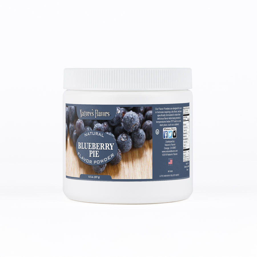 Blueberry Pie Flavor Powder, Natural