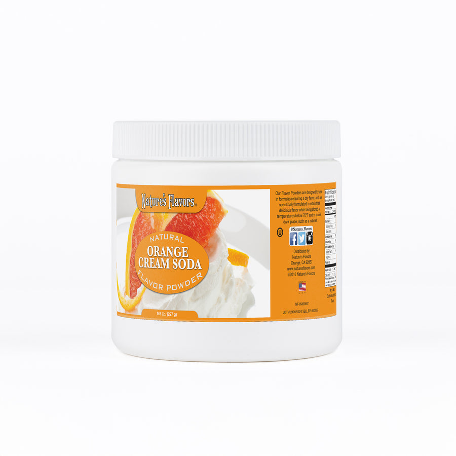 Orange Cream Soda Flavor Powder, Natural