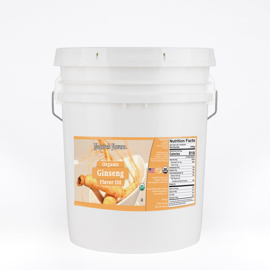 Ginseng Flavor Oil, Organic
