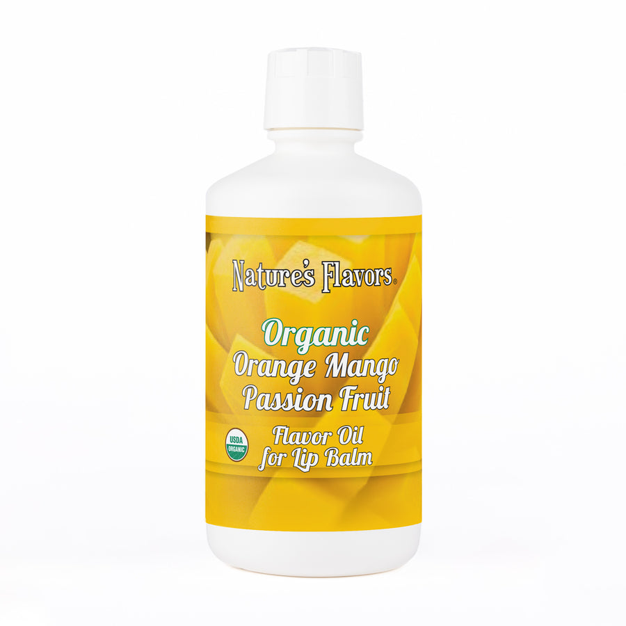Organic Orange Mango Passion Fruit Flavor Oil for Lip Balm