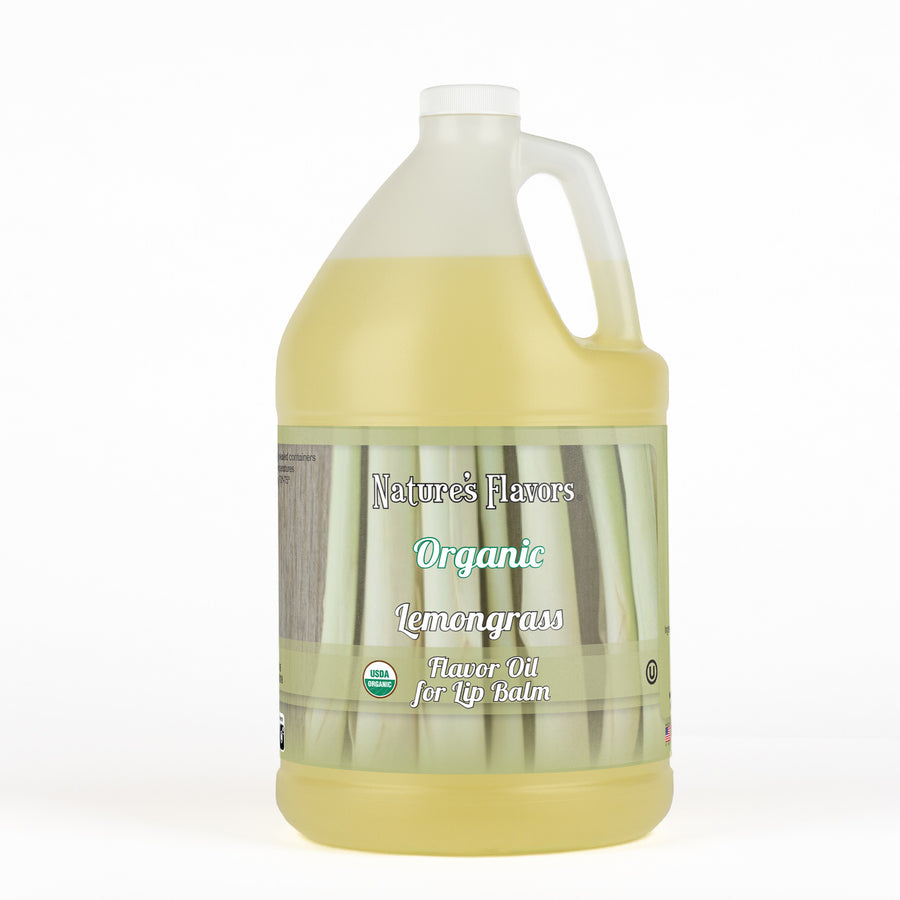 Organic Lemongrass Flavor Oil for Lip Balm