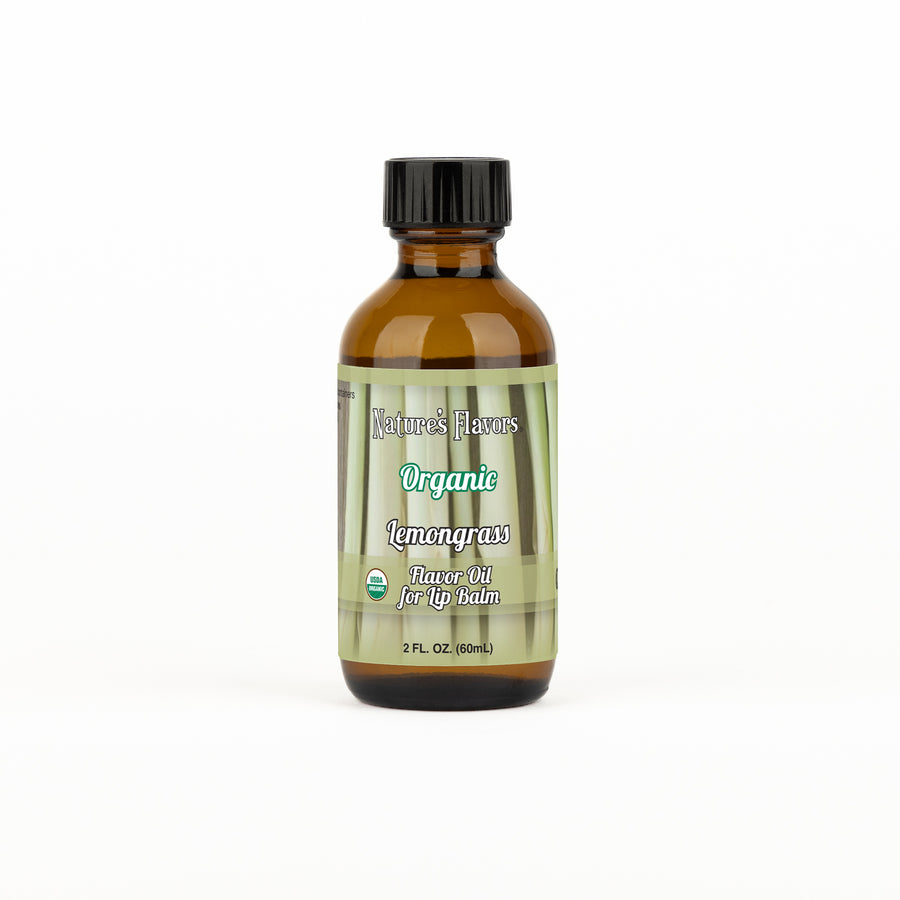 Organic Lemongrass Flavor Oil for Lip Balm