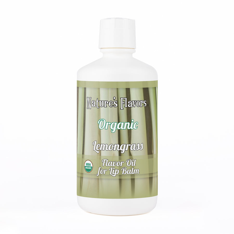 Organic Lemongrass Flavor Oil for Lip Balm