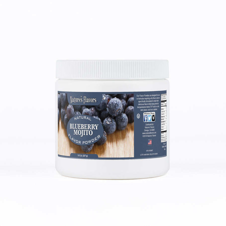 Blueberry Mojito Flavor Powder, Natural