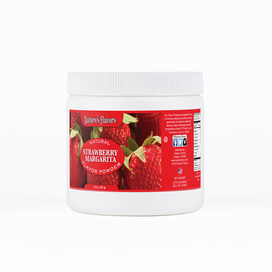Strawberry Margarita Flavor Powder, Natural