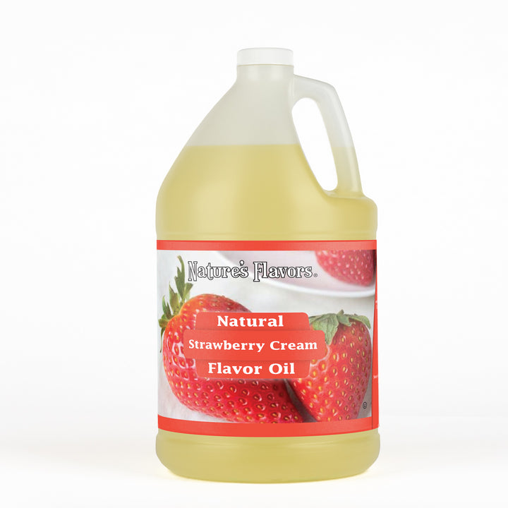Strawberry Cream Flavor Oil, Natural