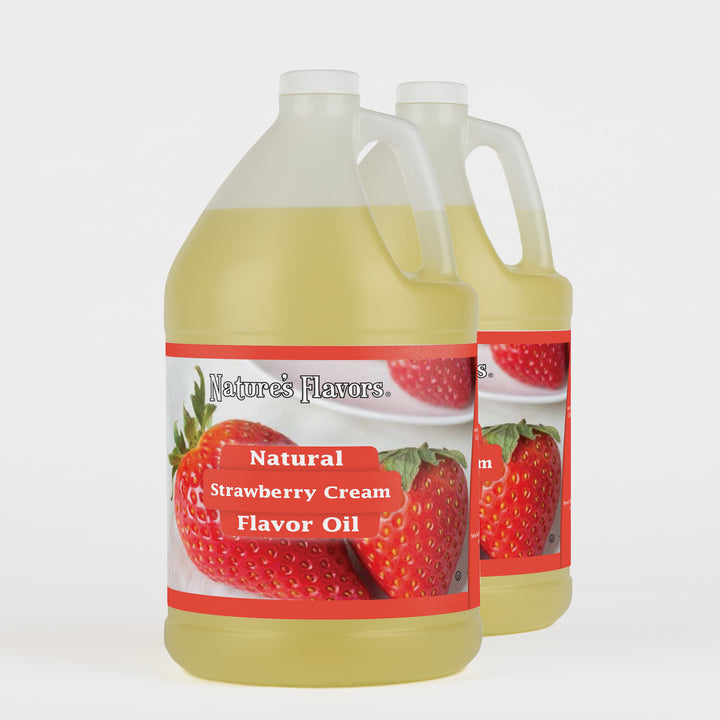 Strawberry Cream Flavor Oil, Natural