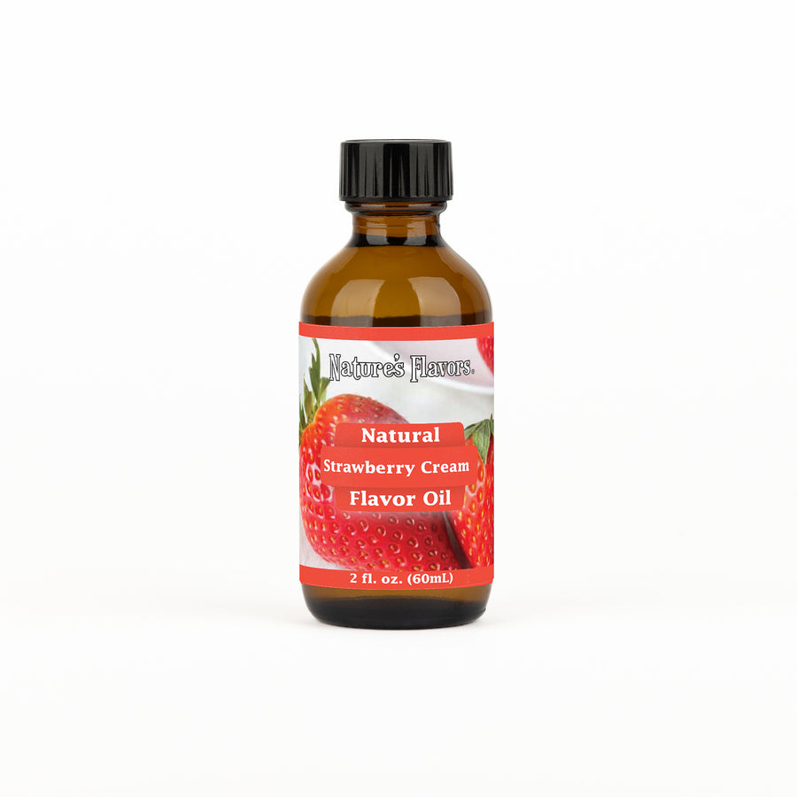 Strawberry Cream Flavor Oil, Natural