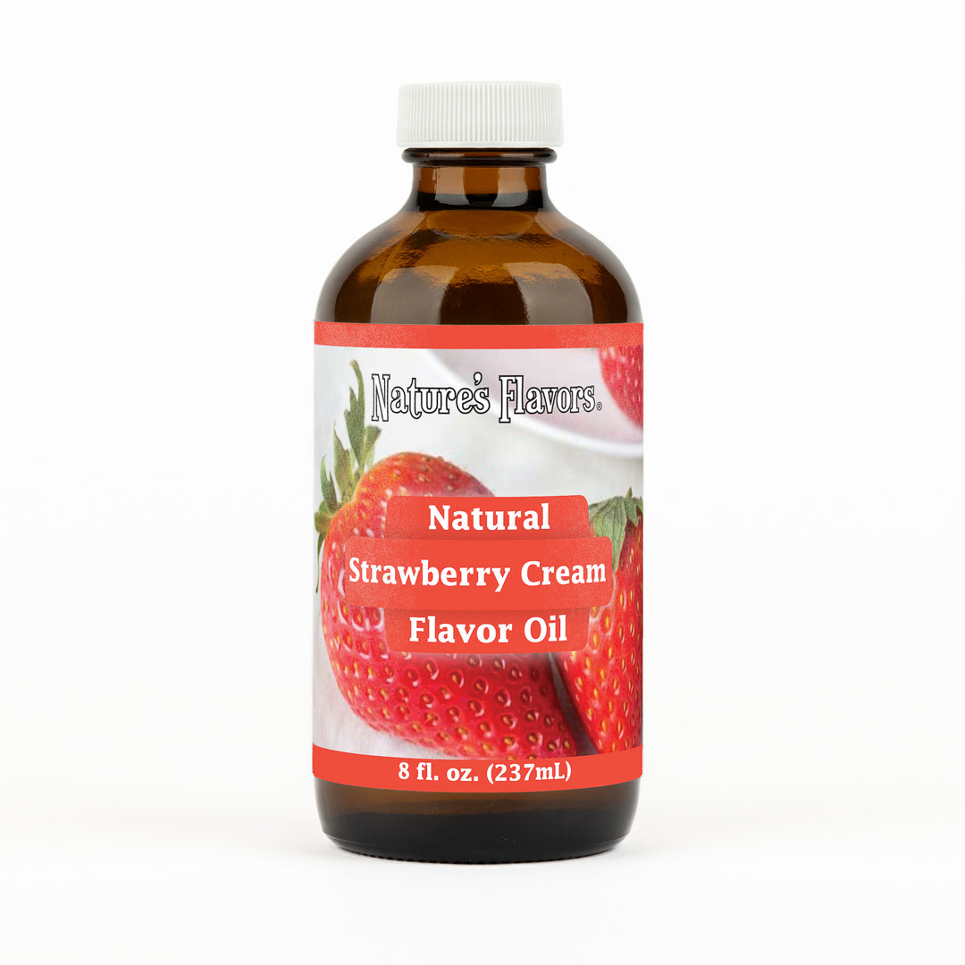 Strawberry Cream Flavor Oil, Natural