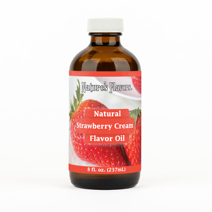 Strawberry Cream Flavor Oil, Natural