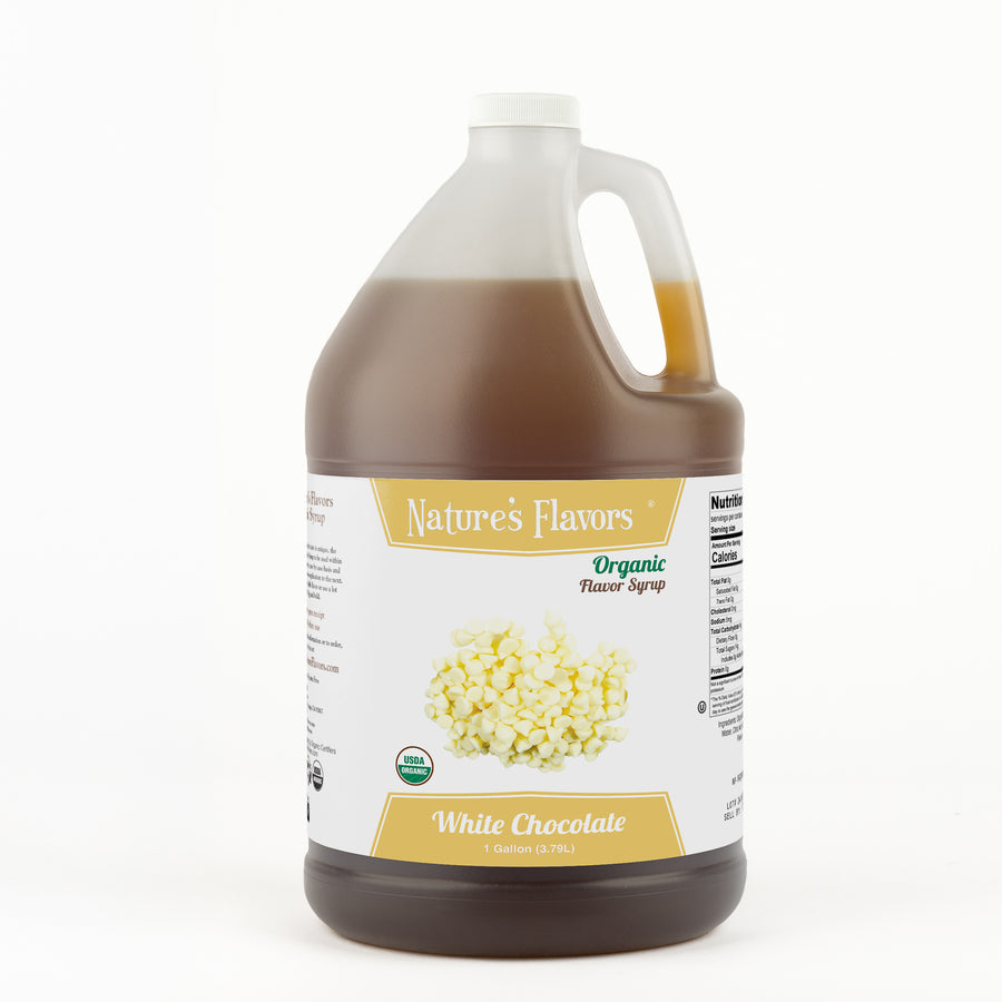 White Chocolate Syrup, Organic